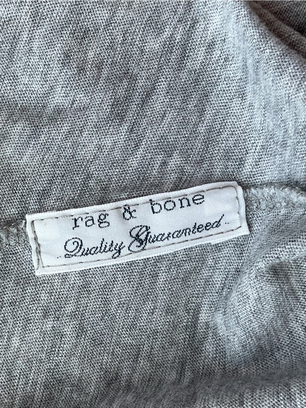 rag & bone women’s Slub Logo Tee - Picture 7 of 7